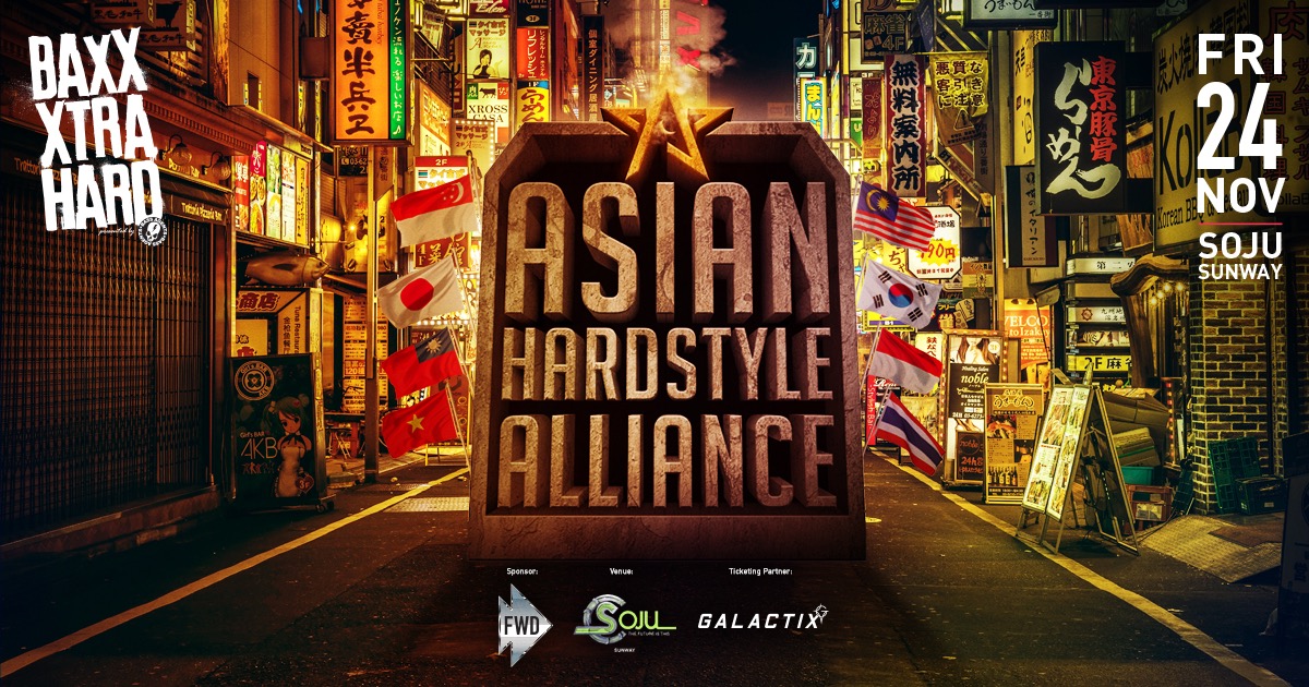 Asian Hardstyle Alliance Ticket 