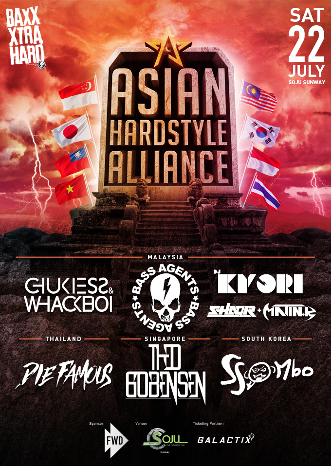 FWD x BXH presents Asian Hardstyle Alliance