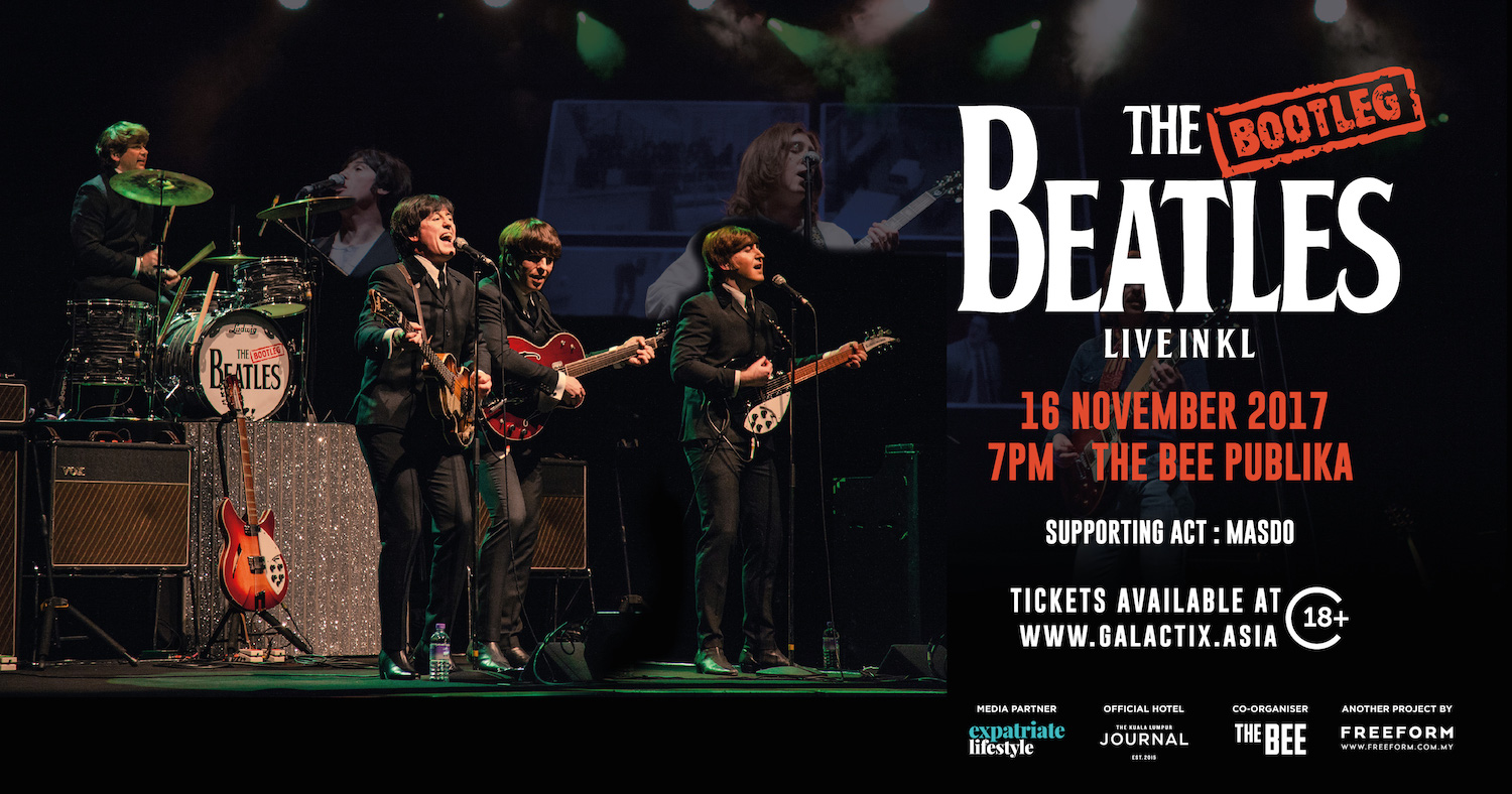 Bootleg Beatles Live in Kuala Lumpur Ticket 