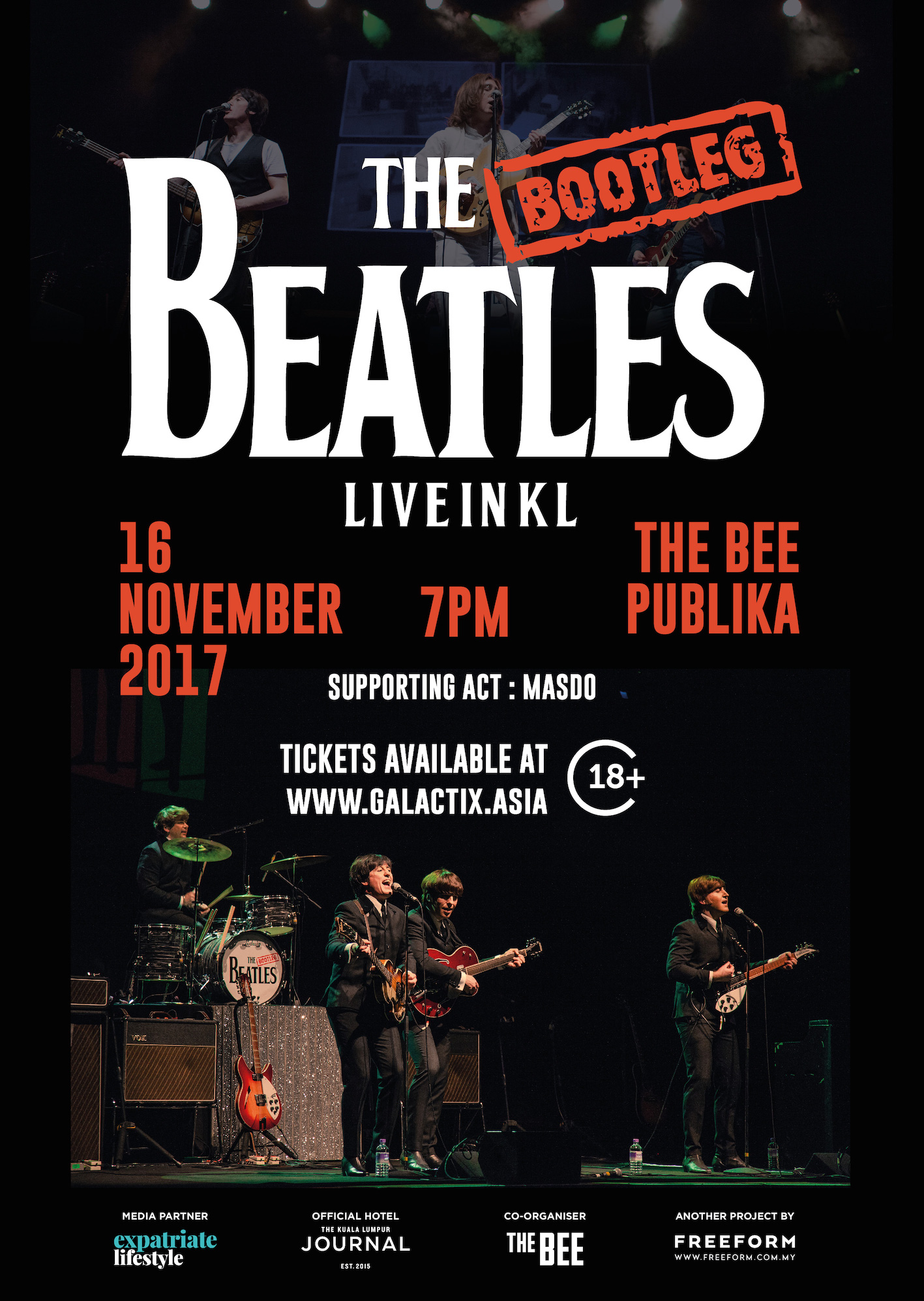 Bootleg Beatles Live in Kuala Lumpur