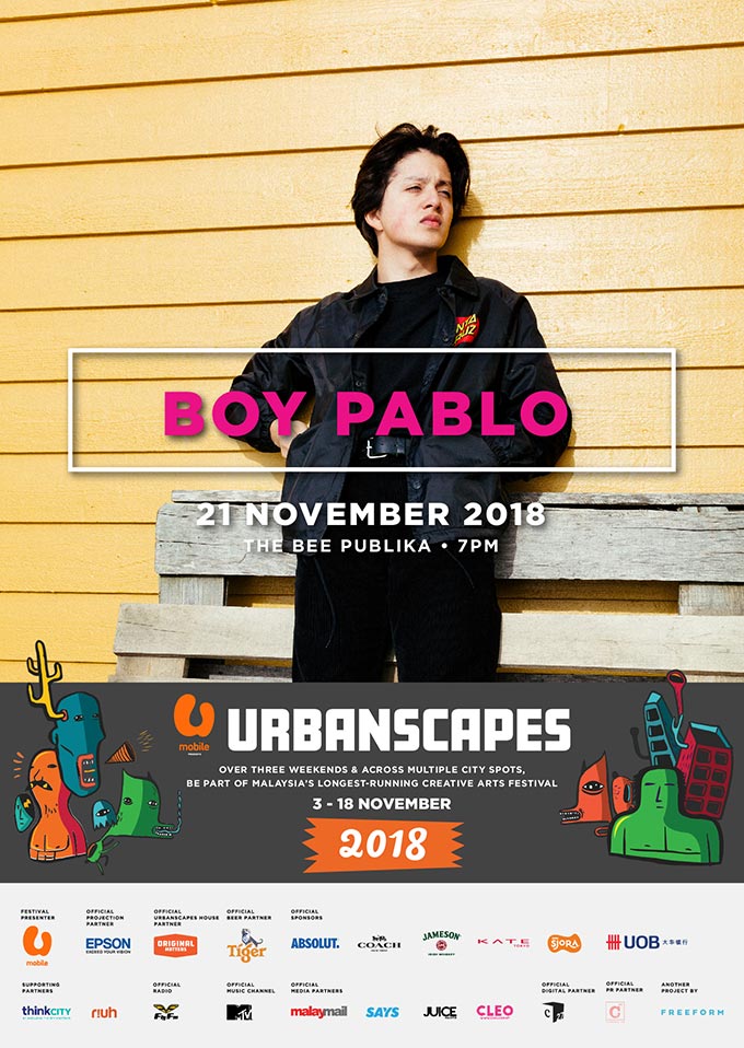 Urbanscapes Extra 2018: Boy Pablo