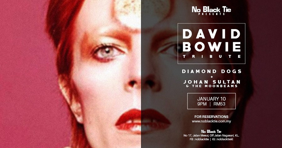 DAVID BOWIE TRIBUTE: DIAMOND DOGS + JOHAN SULTAN & THE MOONBEAM Ticket 