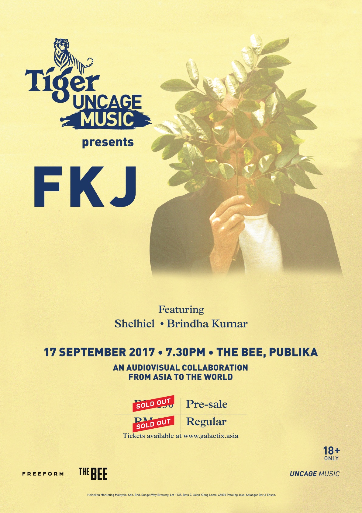 Tiger #UncageMusic presents FKJ