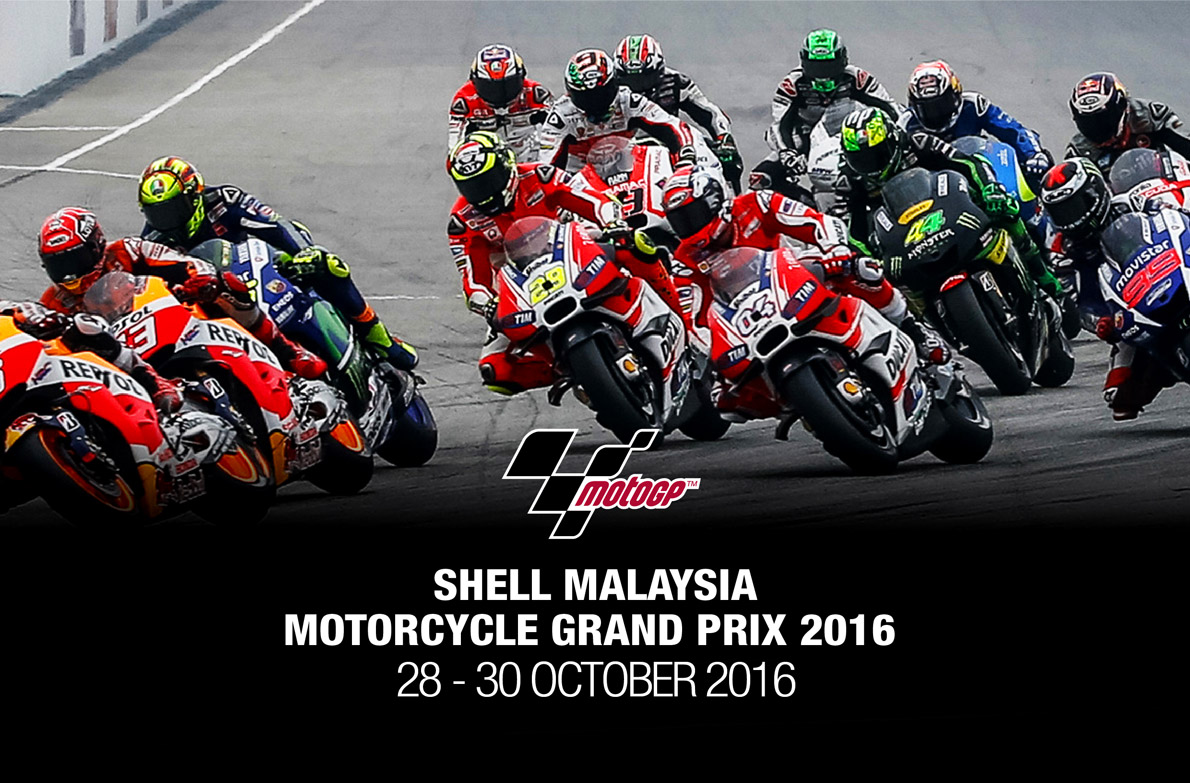 SHELL MALAYSIA MOTORCYCLE GRAND PRIX 2016 Ticket 