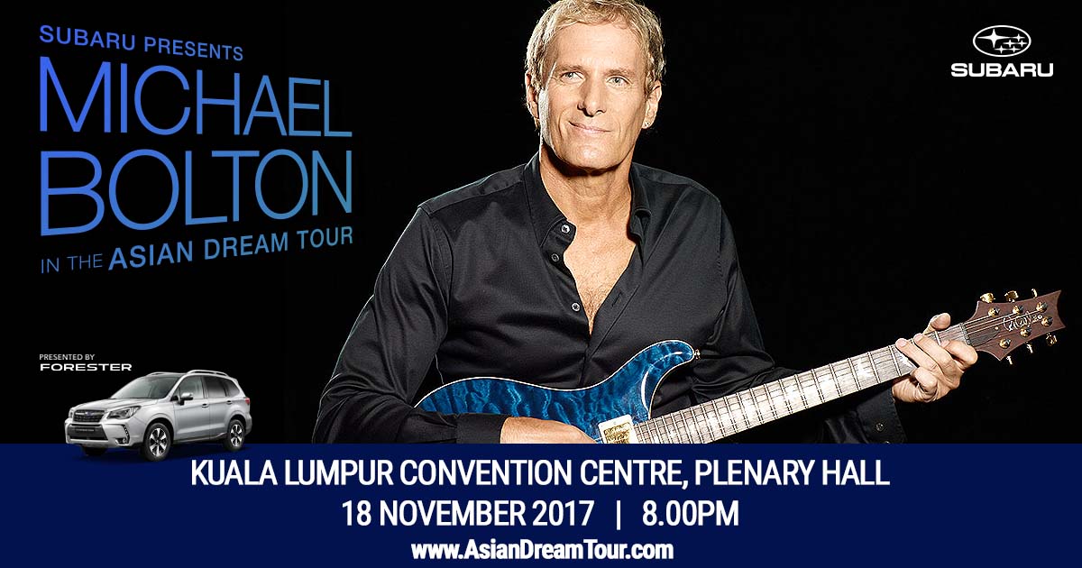 Subaru presents Michael Bolton in the Asian Dream Ticket 