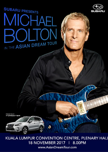 Subaru presents Michael Bolton in the Asian Dream