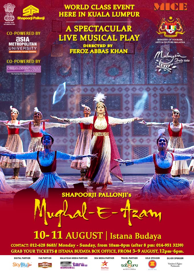 Spectacular Bollywood Musical Play – Mughal E-Azam