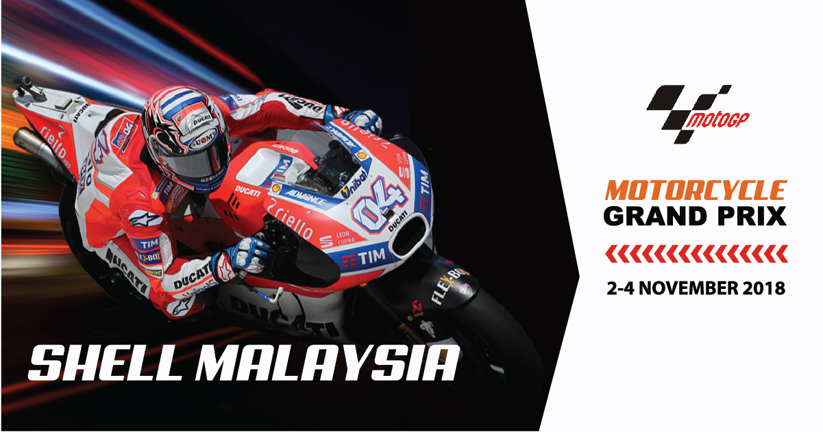 SHELL MALAYSIA MOTORCYCLE GRAND PRIX 2018 Ticket 