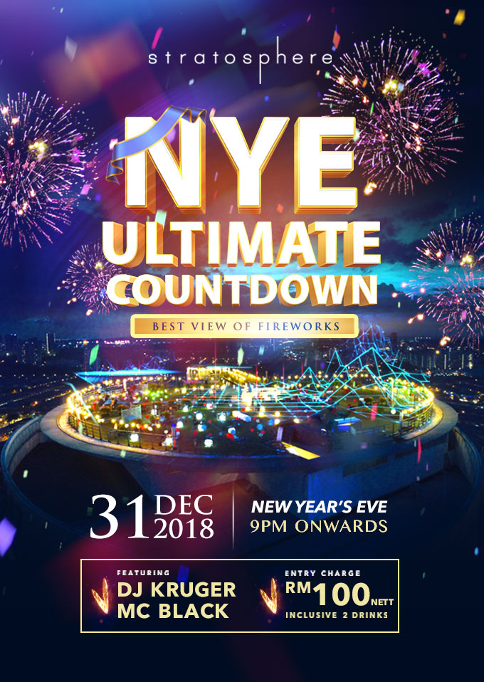 STRATOSPHERE pres NYE ULTIMATE COUNTDOWN PARTY ft DJ Kruger & MC Black