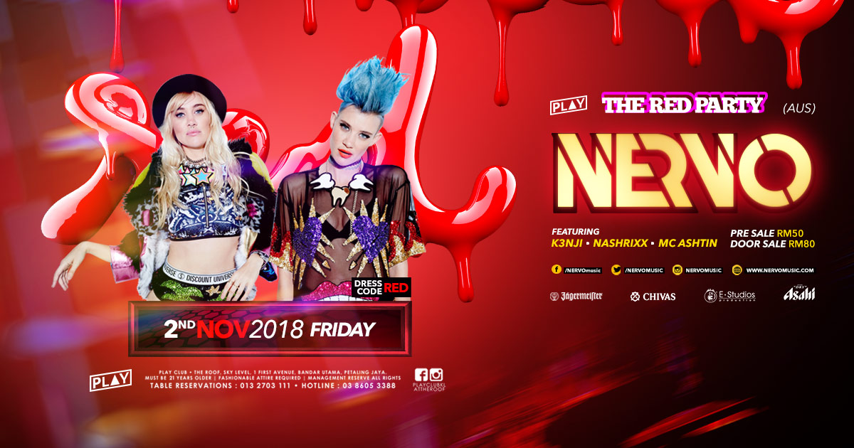 REDPARTY pres. NERVO Ticket 