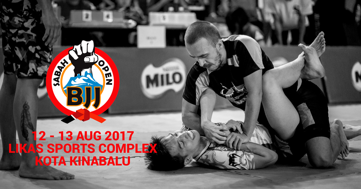 Sabah Open BJJ : Submission Grappling Ticket 