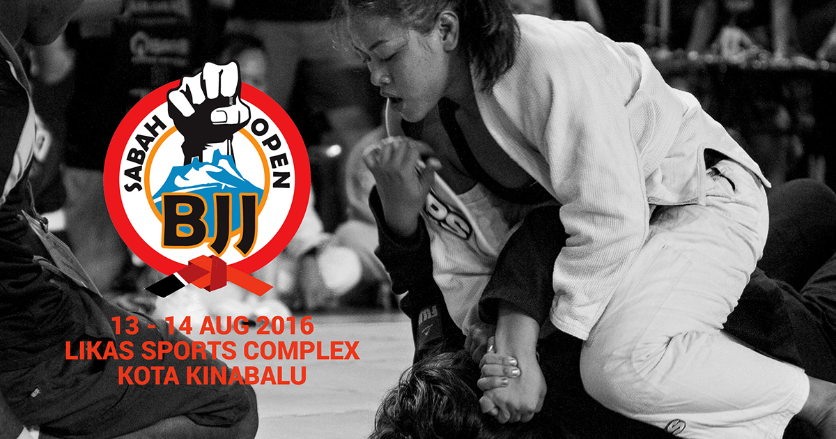 Sabah Open BJJ : Submission Grappling Ticket 