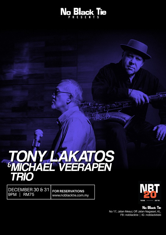 Tony Lakatos + Michael Veerapen Trio