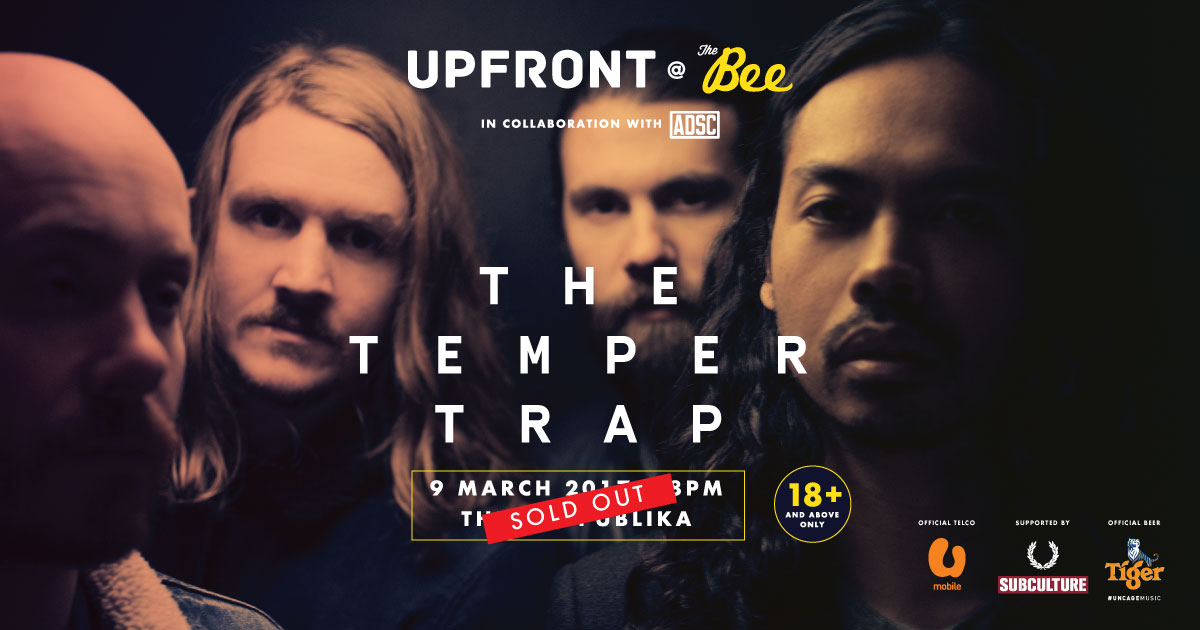 Temper Trap 2017 Ticket 