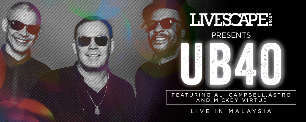 UB40 LIVE IN MALAYSIA Ticket 