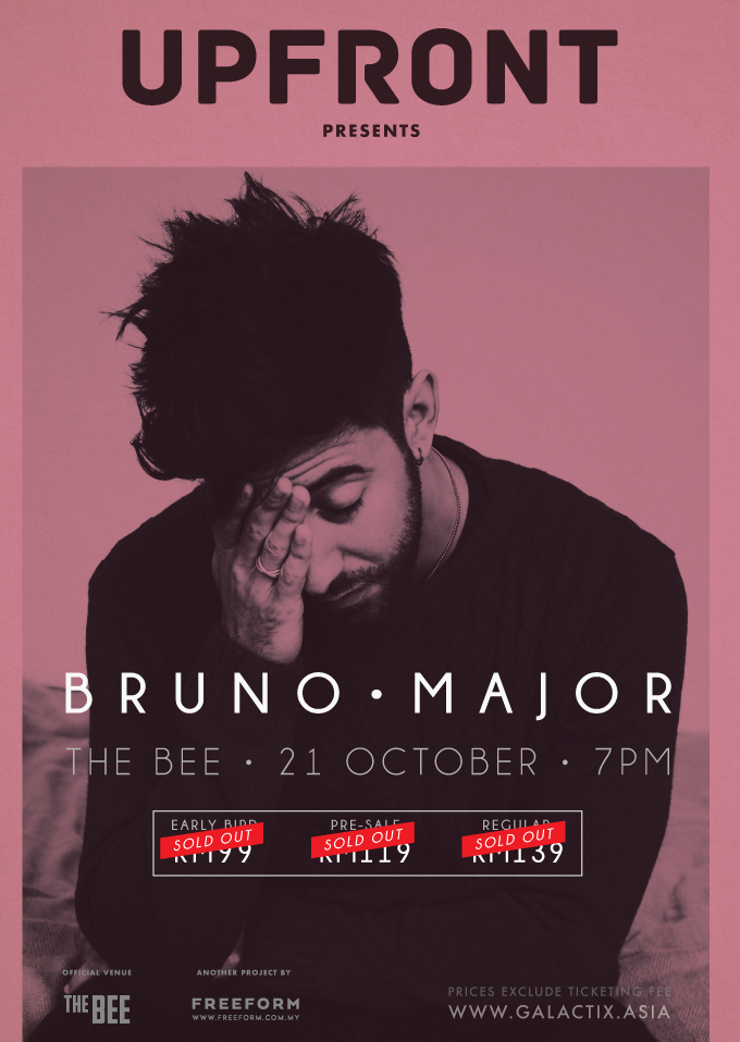 Upfront presents Bruno Major