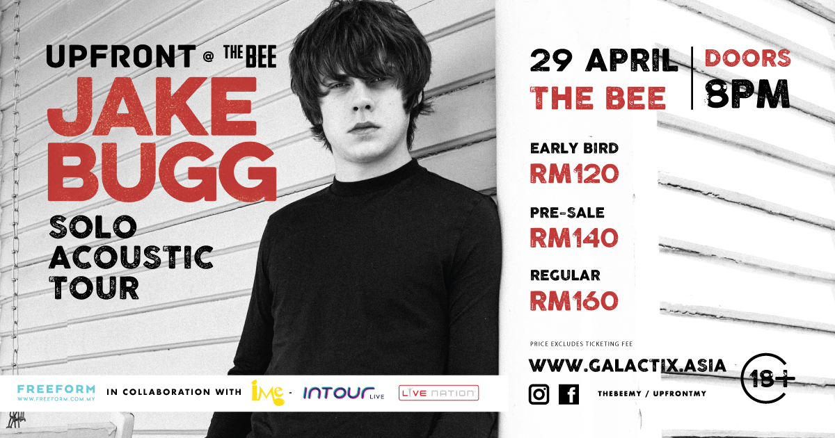 Upfront presents Jake Bugg Ticket 