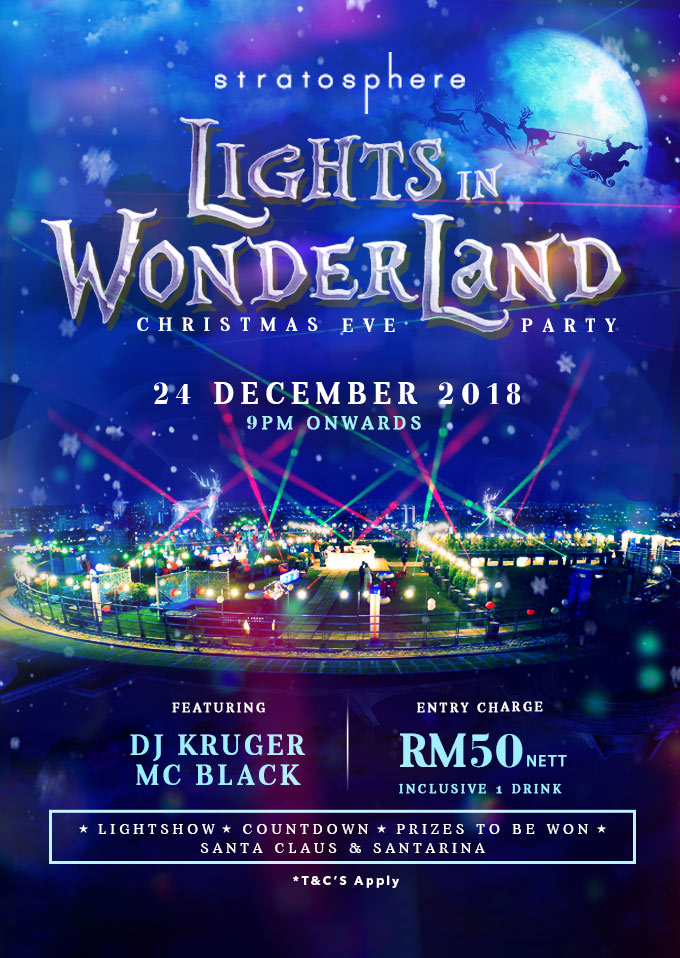 Lights in Wonderland Christmas Eve Party